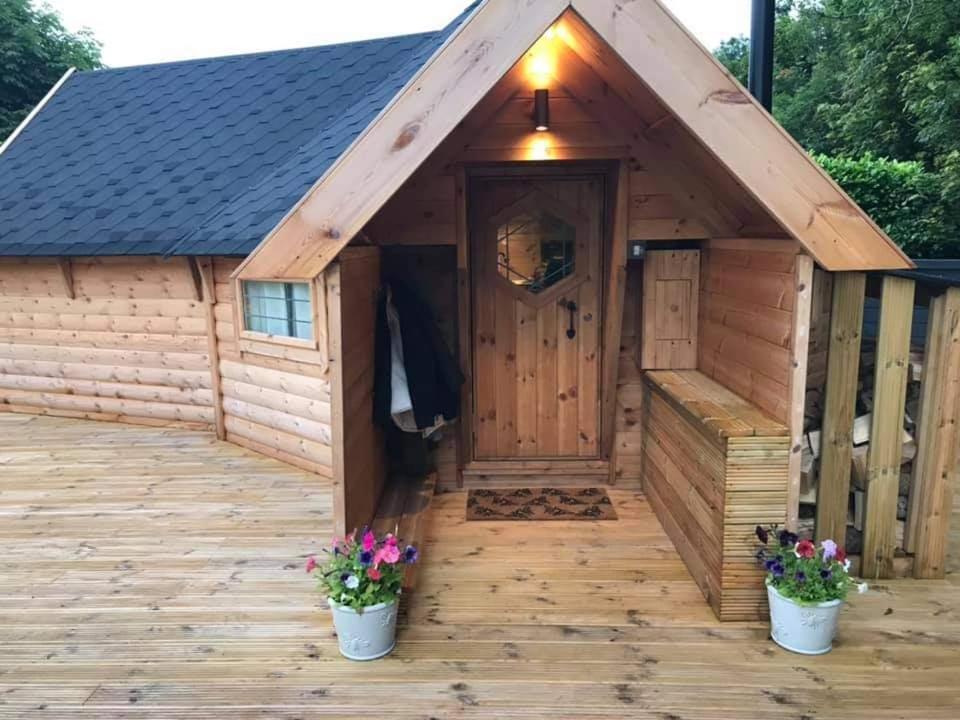 The Hive - Unique Log Cabin With Wood Burning Stove Ludchurch Extérieur photo