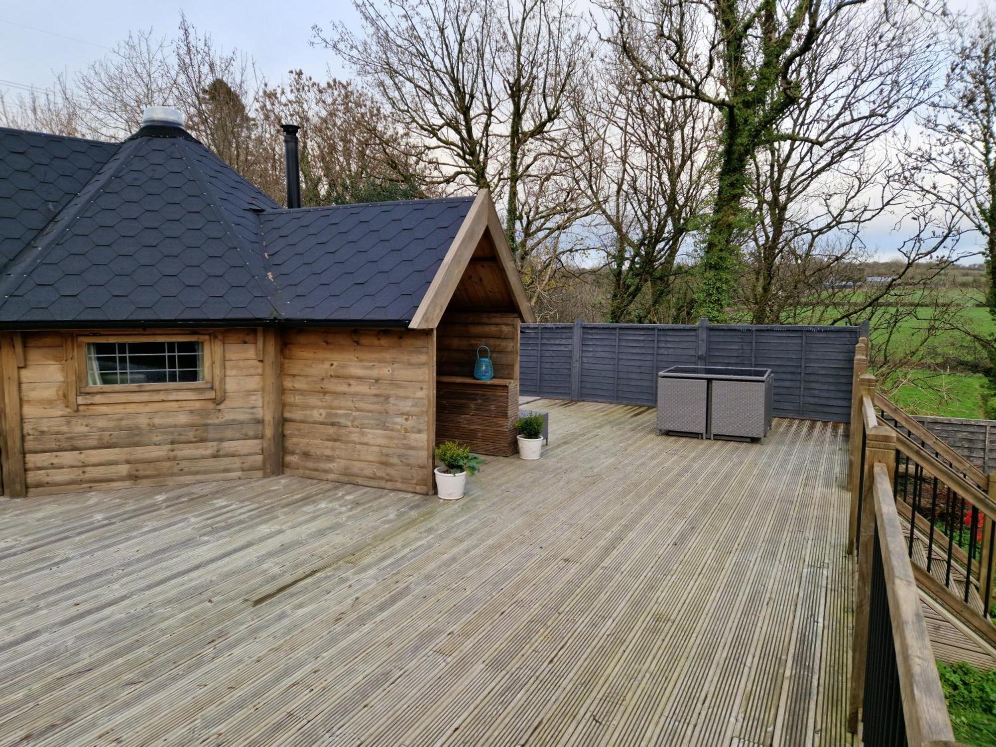 The Hive - Unique Log Cabin With Wood Burning Stove Ludchurch Extérieur photo